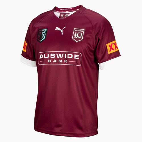 Queensland Maroons QLD Puma State of Origin Pro Home Jersey Sizes S-6XL! T1