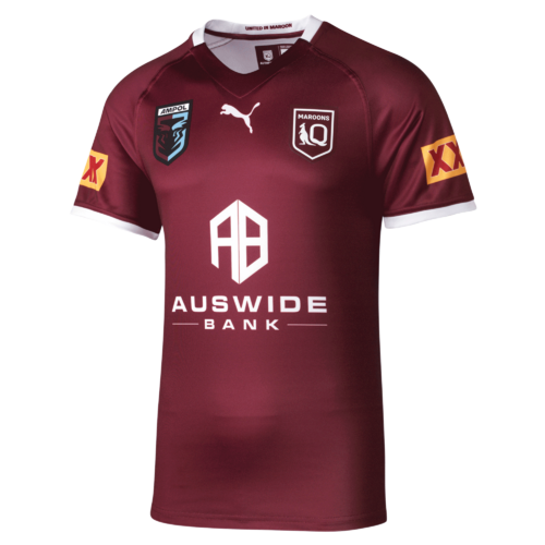 Queensland Maroons QLD Puma State of Origin Pro Home Jersey Sizes S-6XL! T2