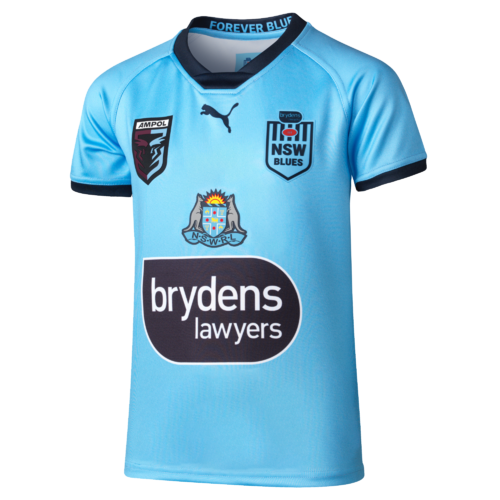 NSW Blues Puma State Of Origin Kids Youth Home Jersey Sizes S-XL! T2