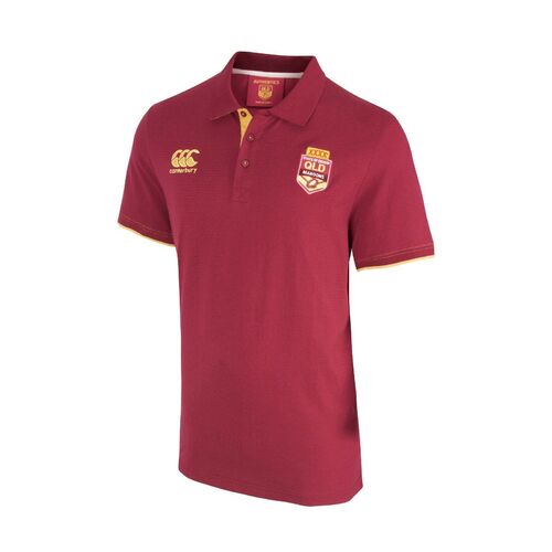 QLD Maroons State Of Origin CCC Classic Polo Shirt Ladies Size Ladies 12! T7
