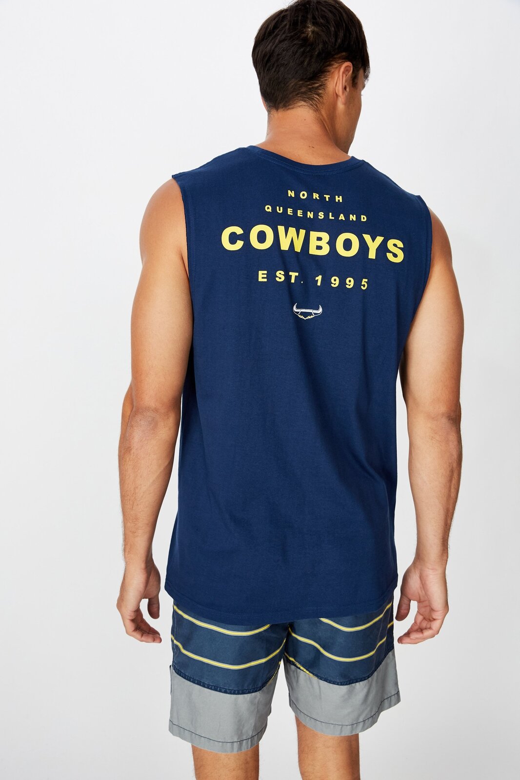 North Queensland Cowboys NRL 2021 Cotton On Tank Top Singlet Sizes S-2XL! 