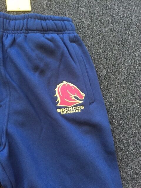 Brisbane Broncos Classic NRL Track Pants Sizes S-5XL! BNWT