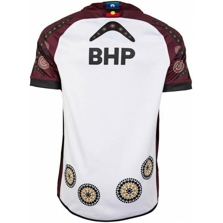 Details about   Queensland Maroons State of Origin 2019 Indigenous Jersey Sizes S-7XL! 