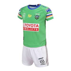 Canberra Raiders NRL ISC 2022 Heritage Jersey Toddlers Set Sizes 0-4! 