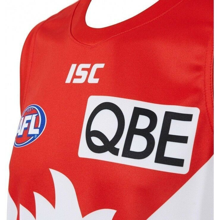 Details about   Sydney Swans Red Training Guernsey Size 2XL Adult AFL ISC In Stock 17 