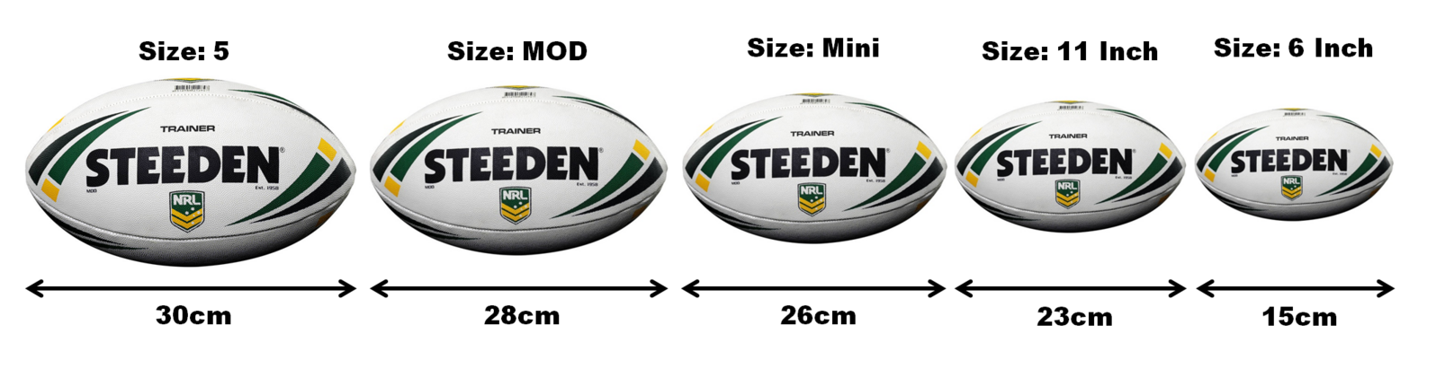 Details about   Parramatta Eels NRL Steeden Rugby League Football Size 5! 