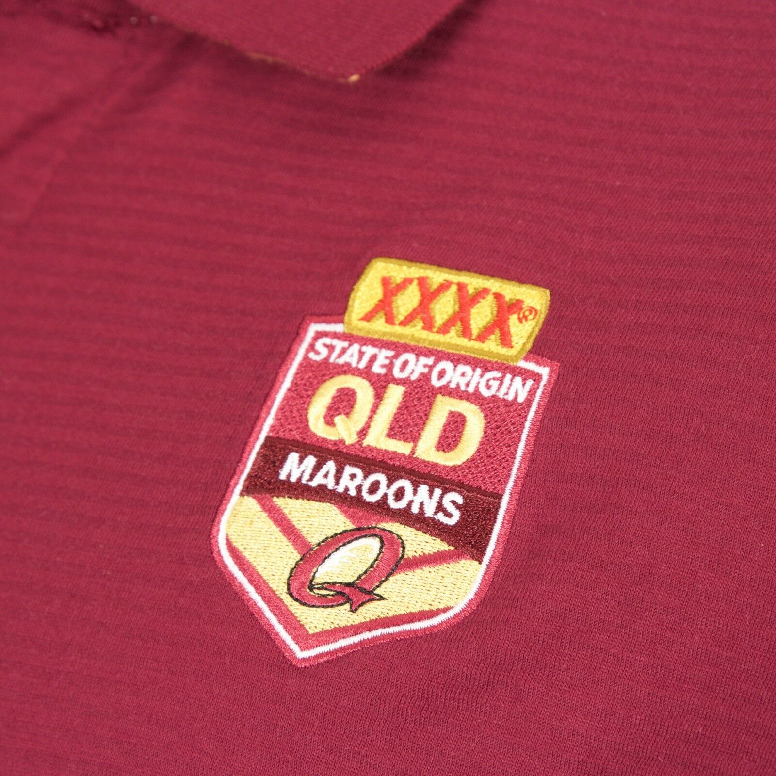 Details about   QLD Maroons State Of Origin CCC Classic Polo Shirt Mens & Ladies Sizes!7 