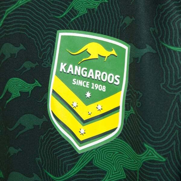 Australian Kangaroos ARL NRL CCC Training Shirt Green Sizes 3XL!