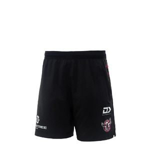 Kids NRL Rugby League shorts Manly Sea Eagles ISC aged 10 BNWT genuine 