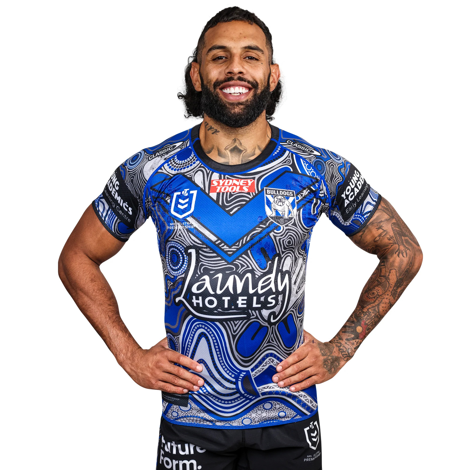 Canterbury Bulldogs NRL 2023 Classic Indigenous Jersey Sizes S-7XL!