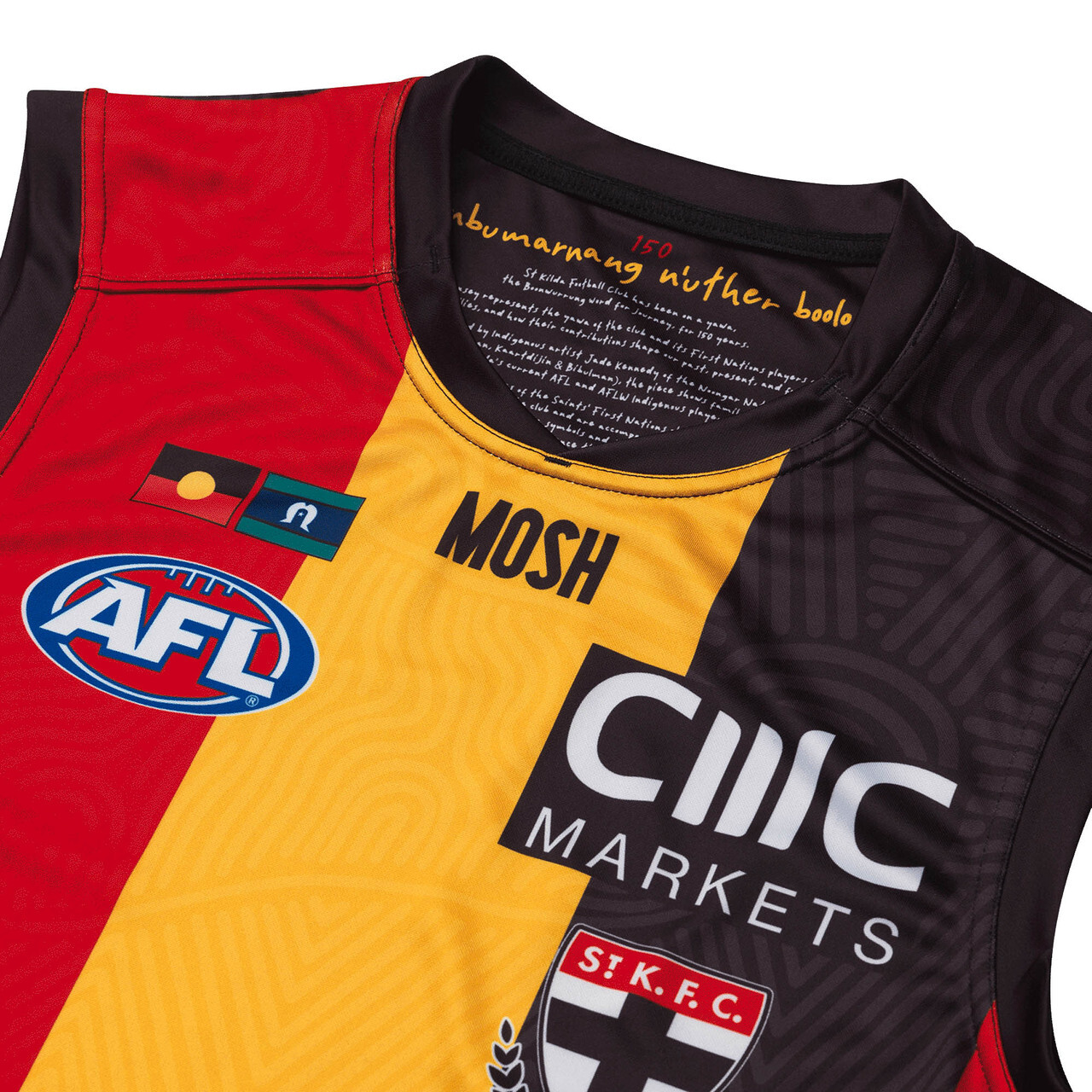 St Kilda AFL 2023 New Balance Indigenous Guernsey Sizes S 3XL