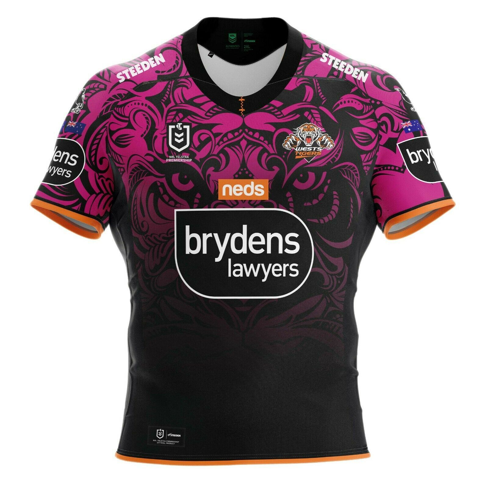 Details about   Wests Tigers 2021 NRL Mens Training Shirt Sizes S-5XL BNWT 