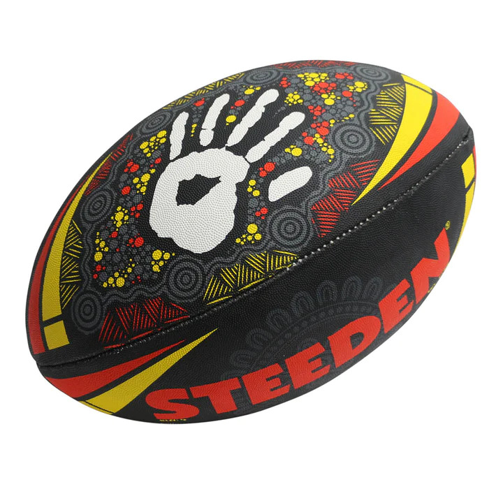 STEEDEN NRL Indigenous All Stars Replica Rugby League Ball Size 5 full Size for sale online 