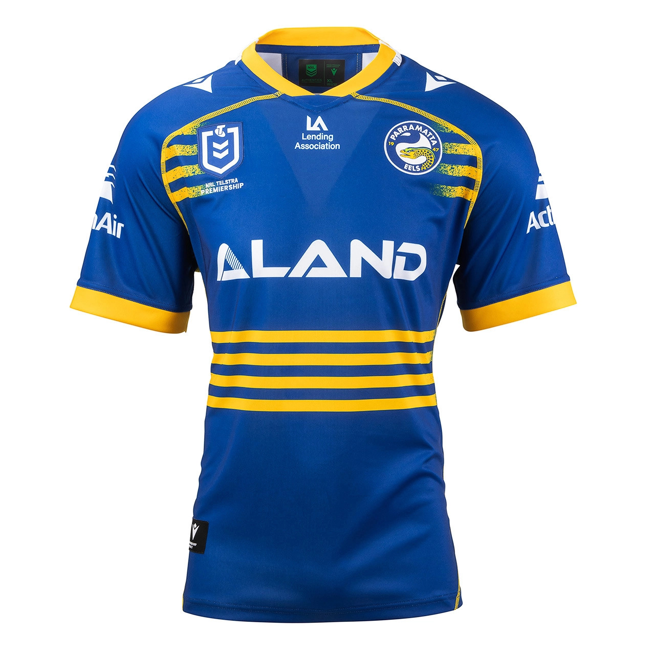 Parramatta Eels NRL 2022 Macron Home Jersey Sizes S-6XL! 