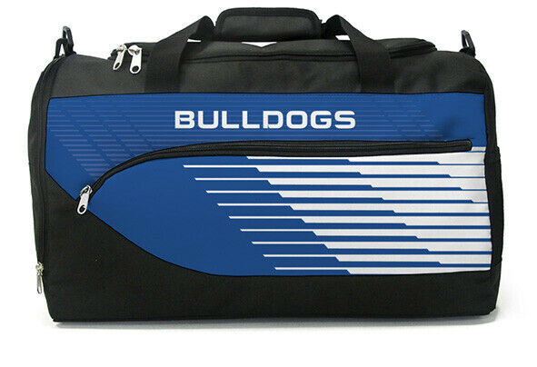 Shoulder Bag School Bag Details about   Canterbury Bankstown Bulldogs NRL Sports Travel Bag 