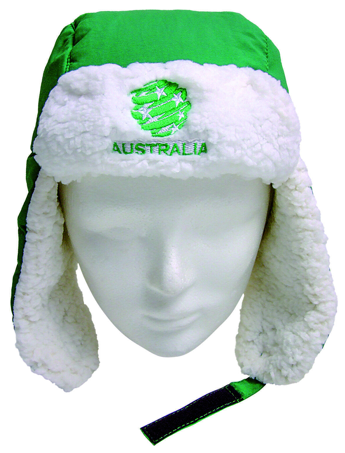 Australia Socceroos 2018 Ushanka Russian Style Winter Fur Hat Cap