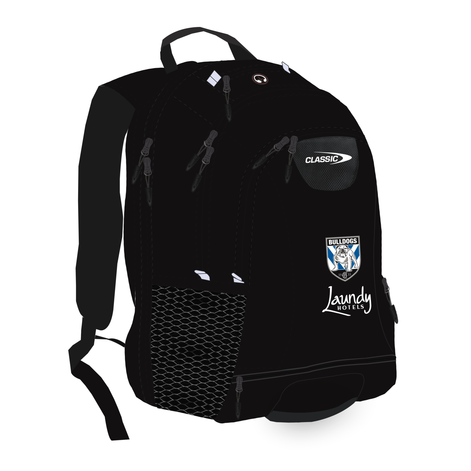 Canterbury Bulldogs NRL 2024 Classic Backpack Travel Training School Bag