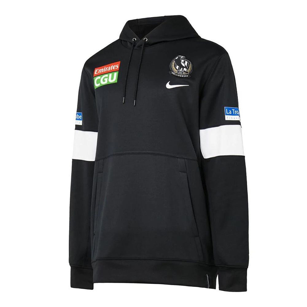 Collingwood Magpies 2019 Black Players Polo Shirt Sizes S-5XL BNWT 