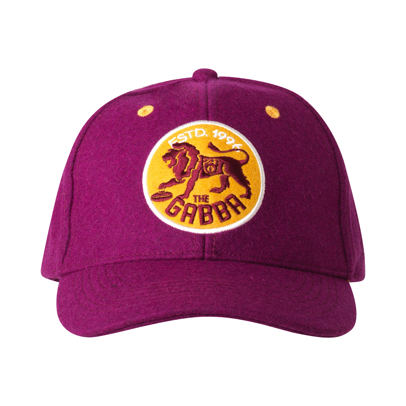 W21 Brisbane Lions AFL 2021 PlayCorp Staple Cap Hat 
