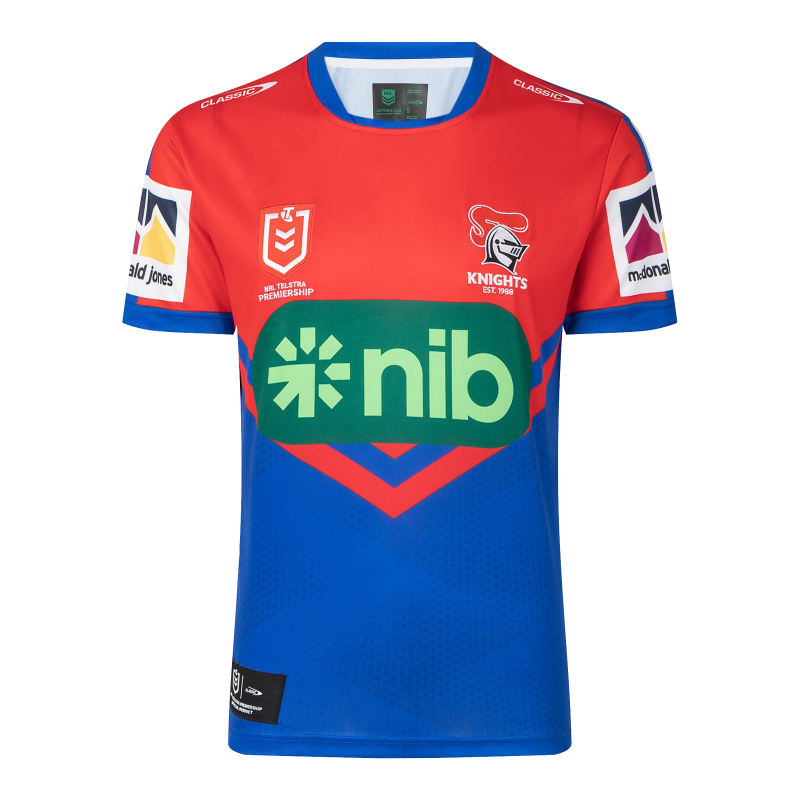 NRL Brisbane Broncos Custom Name Number 2021 Home Jersey Zip Up Hoodie