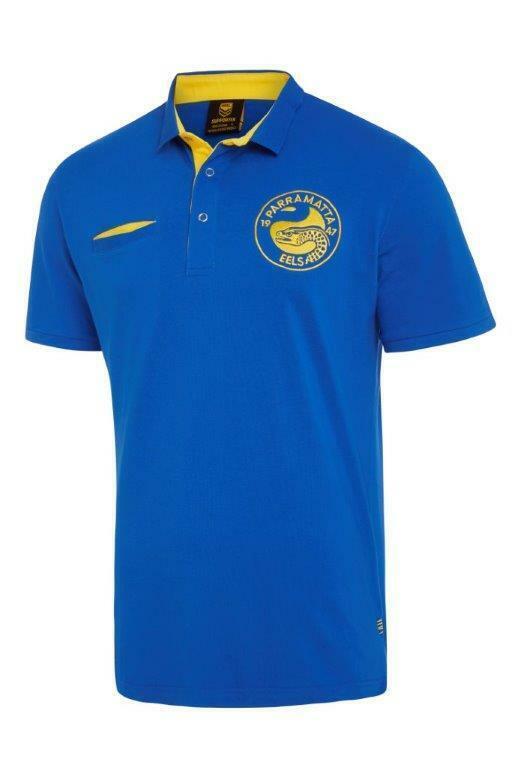 Parramatta Eels NRL Classic Summer Cotton Polo Shirt Adults Sizes S-5XL!S18