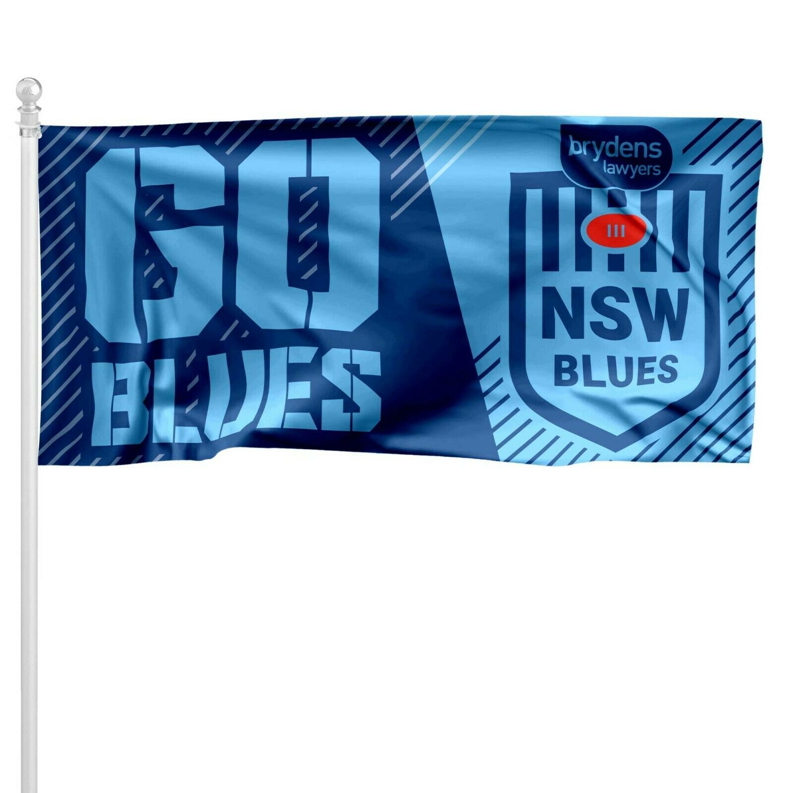 NSW Blues State of Origin NRL Flag Pole Flag 90 cm x 180cm!
