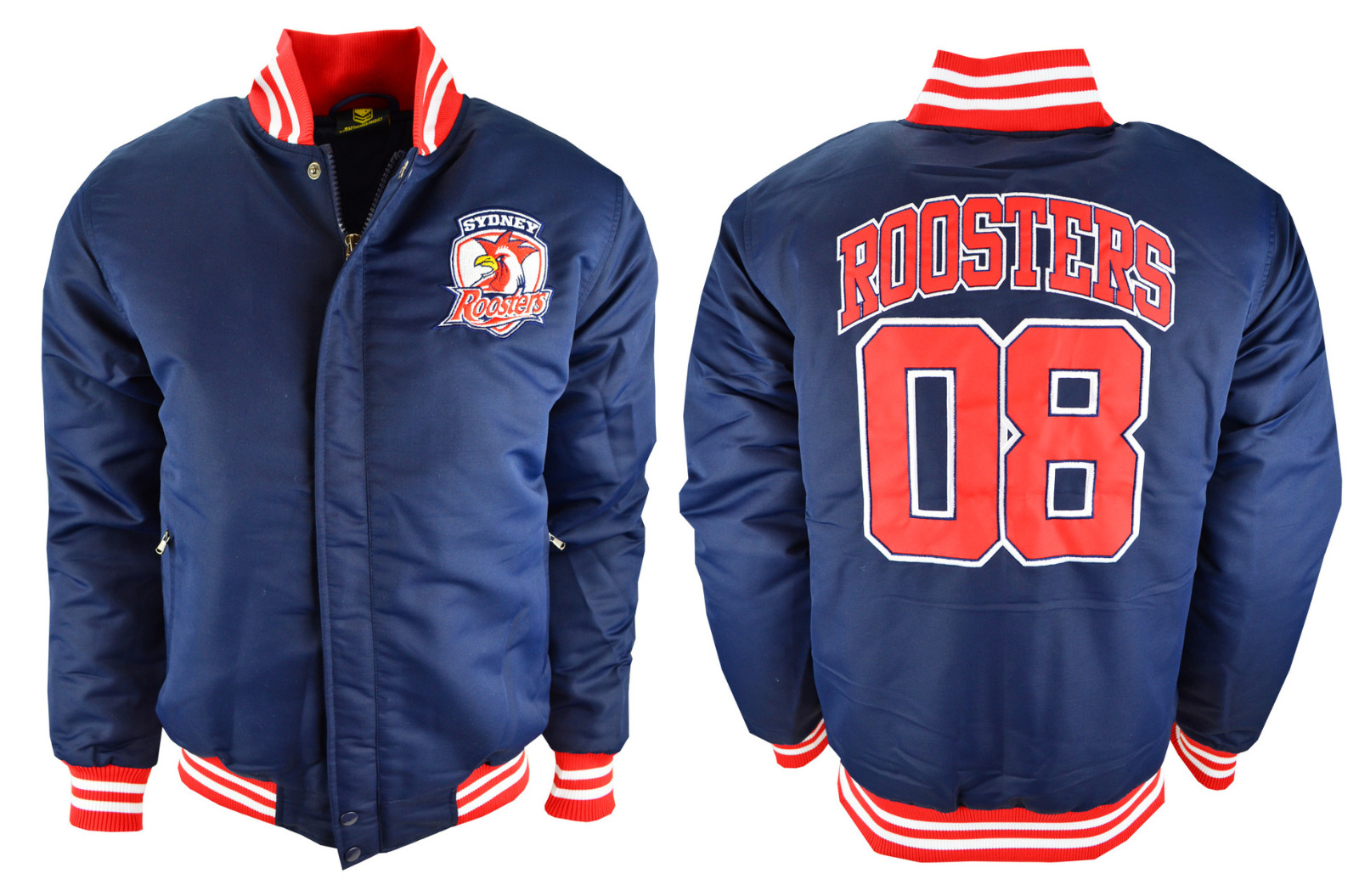 Sydney Roosters NRL 2019 Classic Varsity Jacket Size S-5XL! W19