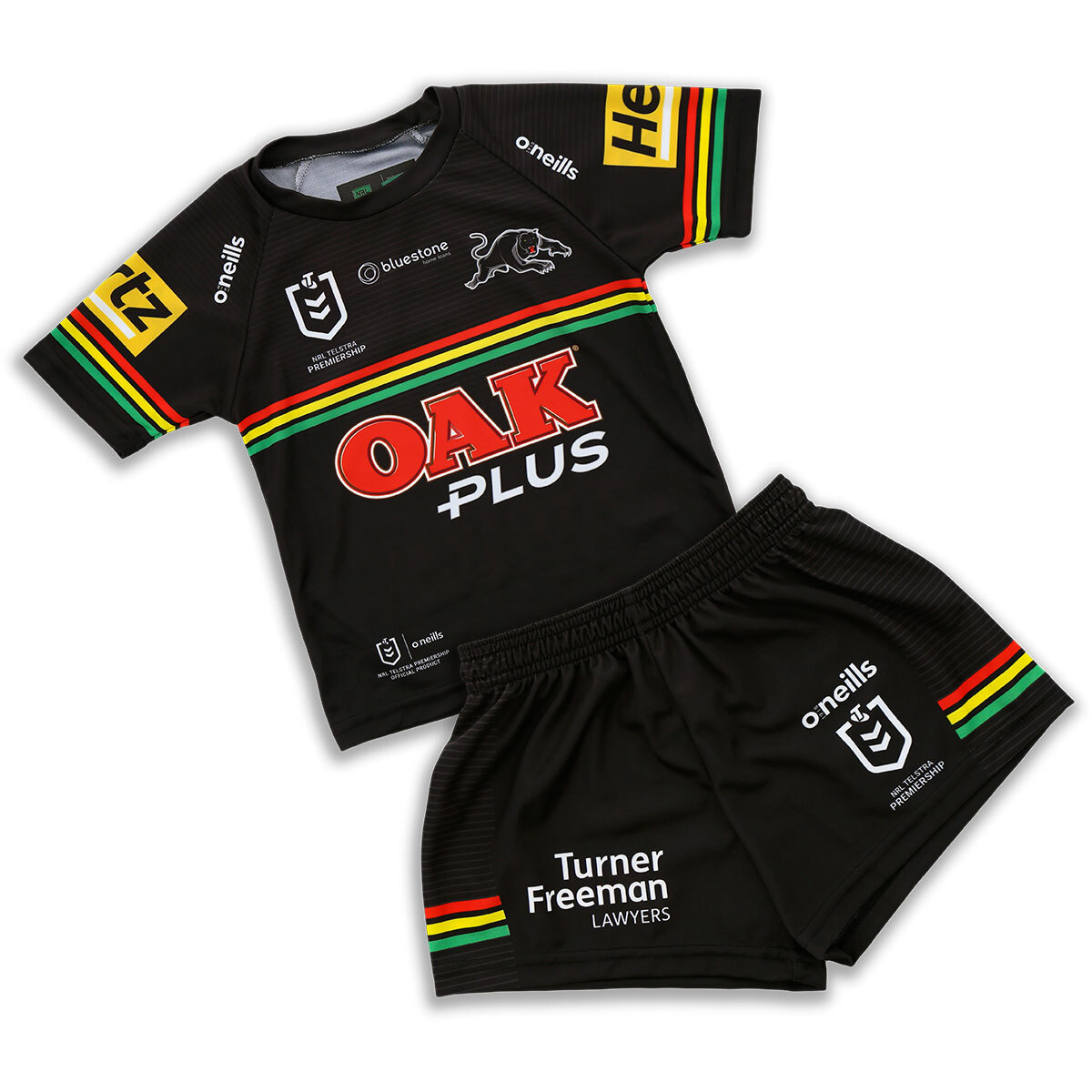 Penrith Panthers NRL 2023 O'Neills Home Toddlers Set Sizes 6 months 4 years!