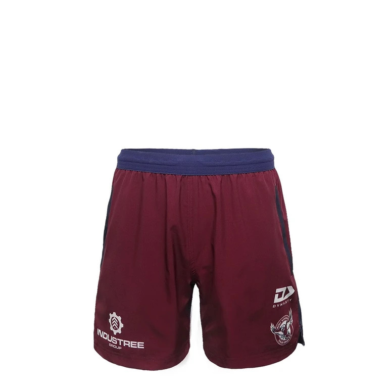 Manly Sea Eagles Nrl 2021 Dynasty Training Gym Shorts Sizes S 5xl