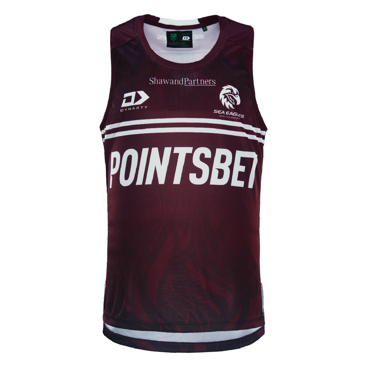 Manly Sea Eagles NRL 2024 Dynasty Training Singlet Sizes S3XL!