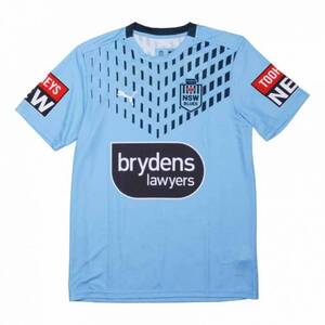 6 New South Wales NSW Blues State Of Origin Players Training T Shirt Size S-L 