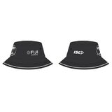Fiji Rugby Union ISC Black Bucket Hat Cap Flying Fijians T8