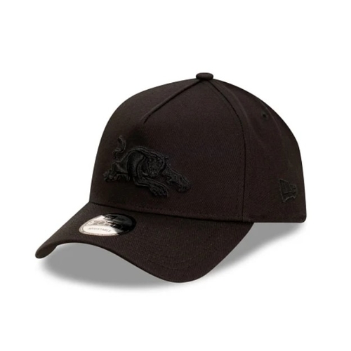 Penrith Panthers NRL New Era 9Forty Black Snapback Cap Hat!