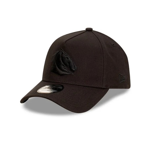 Brisbane Broncos NRL New Era 9Forty Black Snapback Cap Hat!