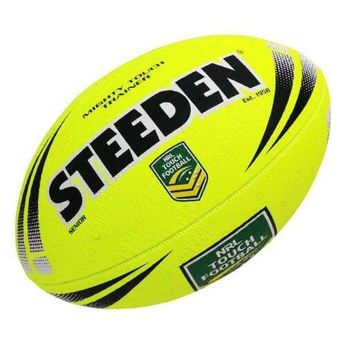 2021 Official Touch Football Replica NRL Yellow Steeden Size Senior!