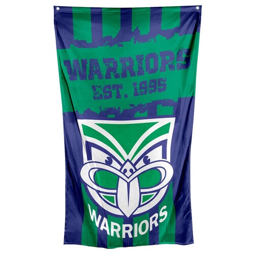 Official NRL Wall Cape Banner Flag 90 cm x 150 cm! All Teams Available! [NZ Warriors]