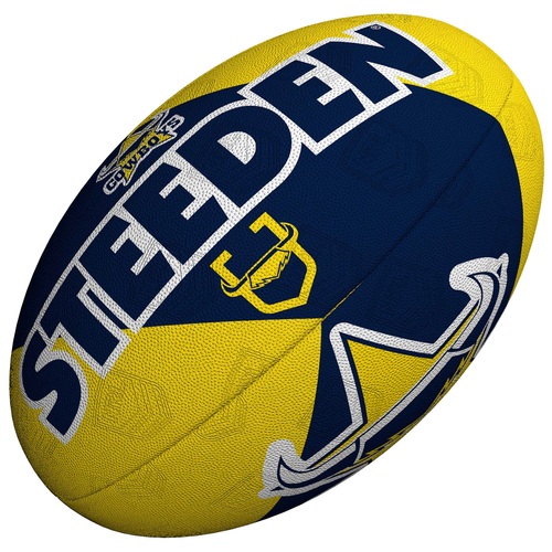 North Queensland Cowboys NRL Steeden Rugby League Football Size 11 Inches!