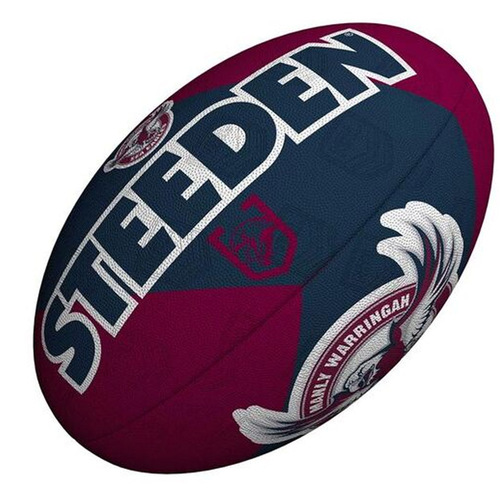 Manly Sea Eagles NRL Steeden Rugby League Football Size 11!