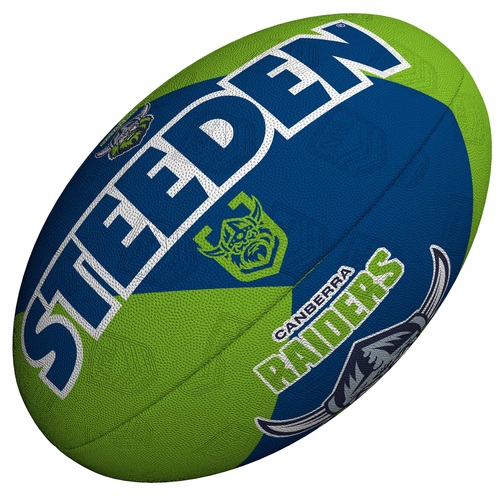 Canberra Raiders NRL Steeden Rugby League Football Size 11 Inches!