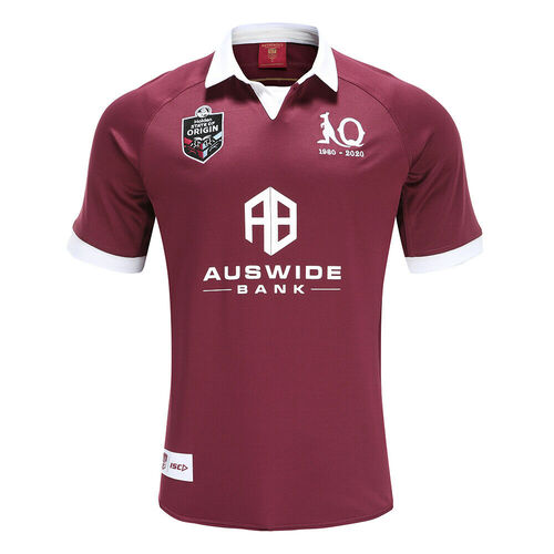 Queensland Maroons State of Origin 2020 ISC Mens Home Jersey Sizes S-7XL!