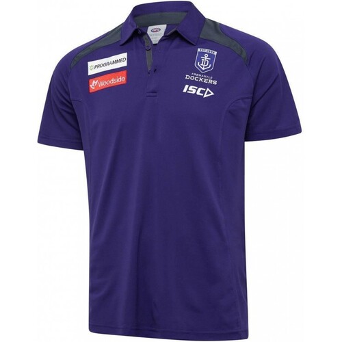 Fremantle Dockers AFL 2020 ISC Players Media Polo Shirt Size S-5XL!