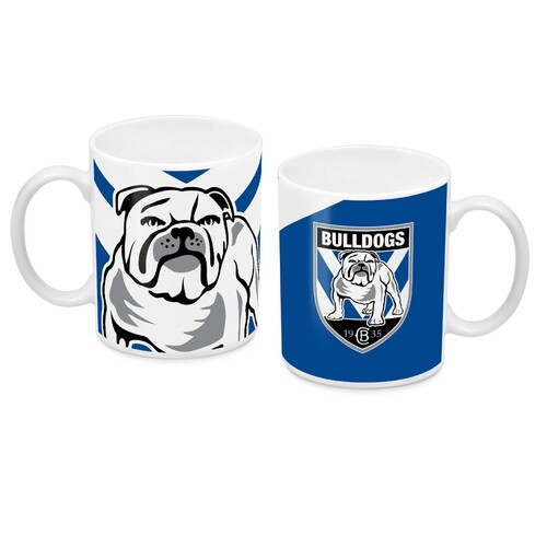 Canterbury Bulldogs NRL New Gift Team Logo Ceramic Coffee Cup Mug