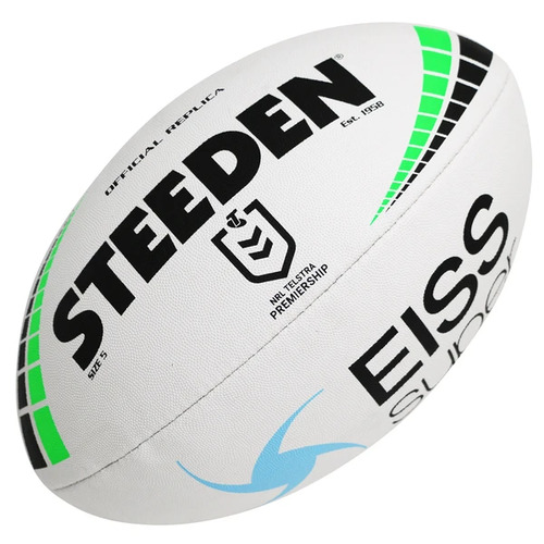 2022 Official Premiership Replica NRL Steeden Rugby League Football Size 5!
