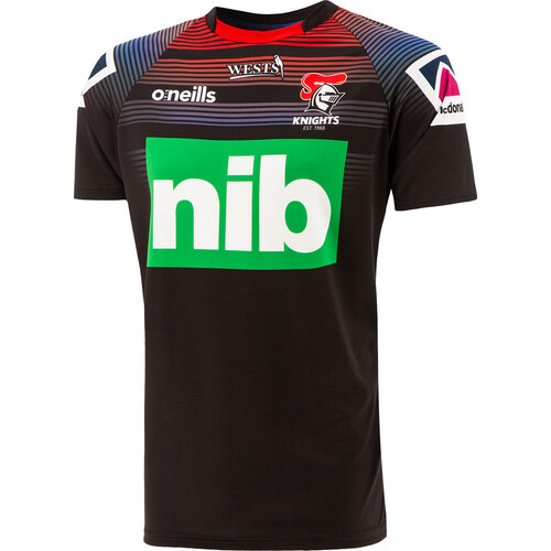 Newcastle Knights NRL 2021 Coaches Training Tee T Shirt Black Sizes S-5XL!