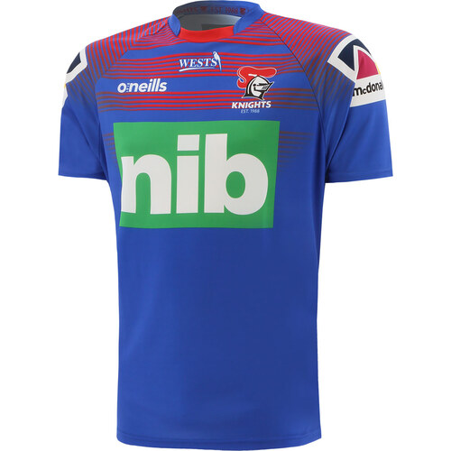 Newcastle Knights NRL Training Tee T Shirt Royal Sizes S-5XL! T1