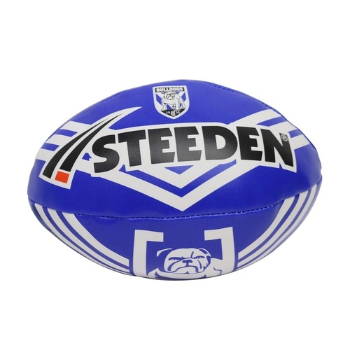 Canterbury Bankstown Bulldogs Steeden Sponge Football Size 6 Inches!