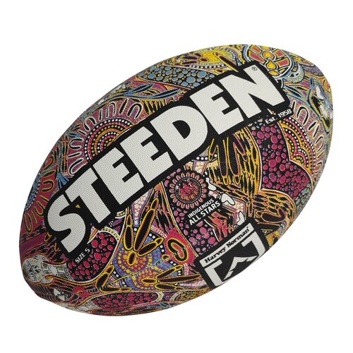 2021 Indigenous All Stars NRL Steeden Rugby League Football Size 11 Inch! 