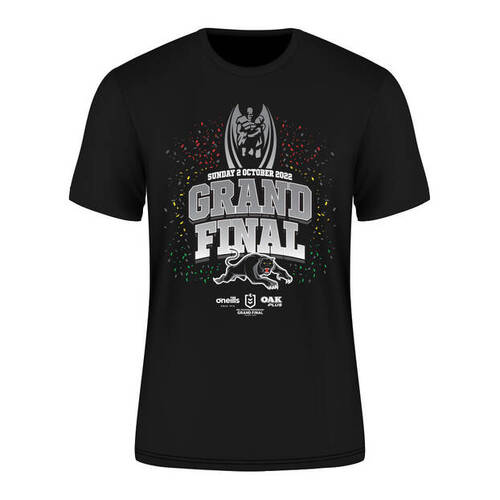 Penrith Panthers NRL 2022 O'Neills Grand Final T Shirt Size S-5XL! 