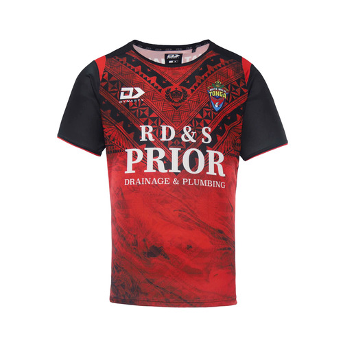 -PRE SALE- Tonga Rugby League 2022 Mate Ma'a Players Dynasty Training Shirt Sizes S-7XL!