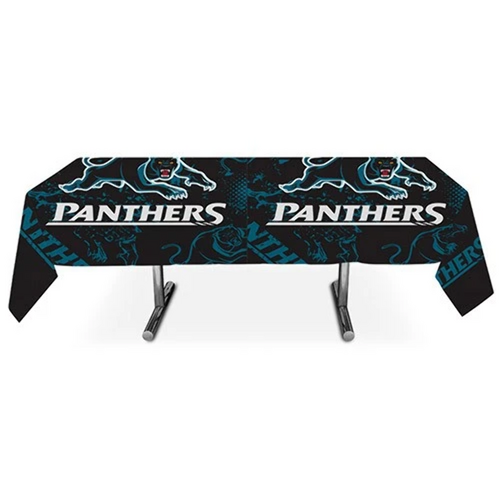Penrith Panthers NRL Birthday Party Table Top Cover Tablecover Tablecloth
